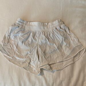 lululemon athletica Light Cream Athletic Shorts